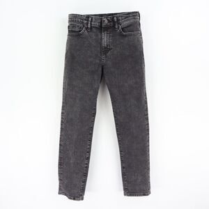 Old Navy Karate Slim Tapered Jeans Boys Size 12 Black Cotton Built-In Flex Tough